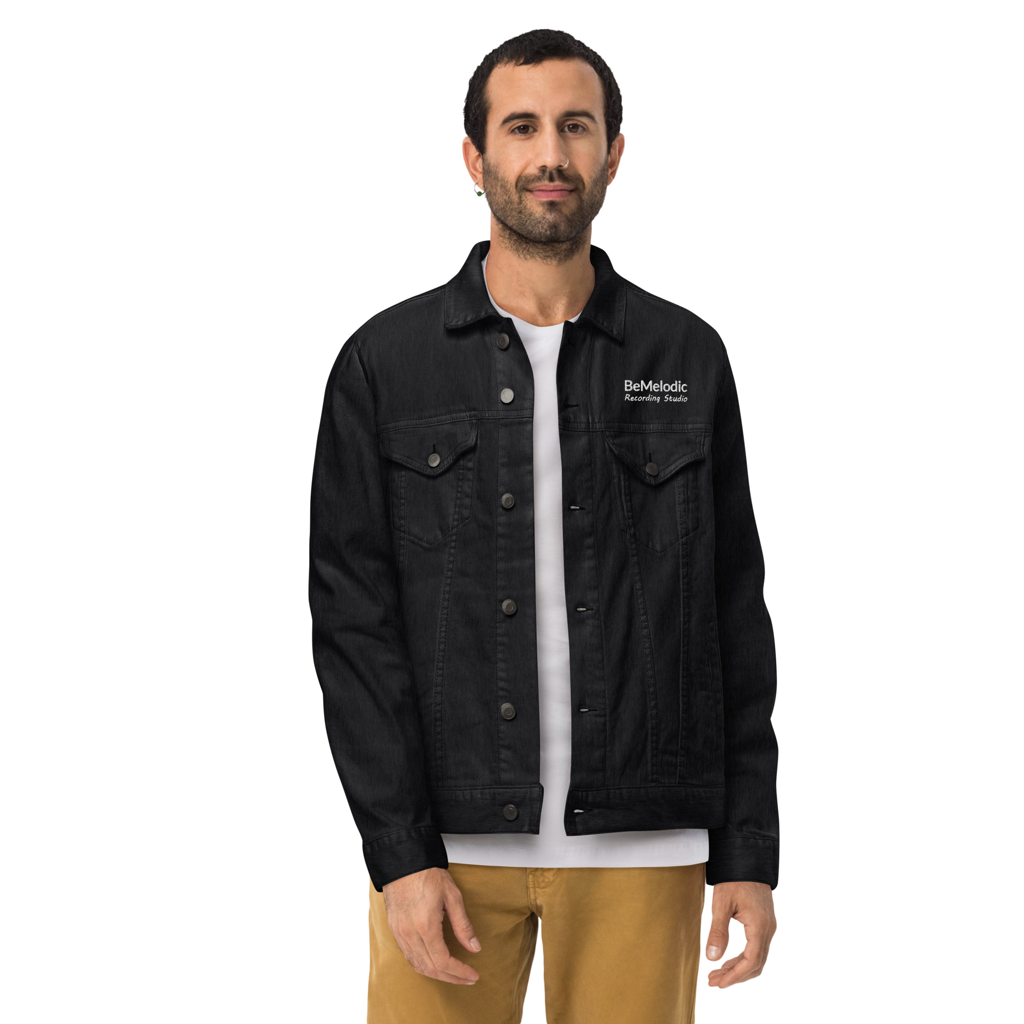 Unisex denim jacket - BeMelodic Swag Shop 8